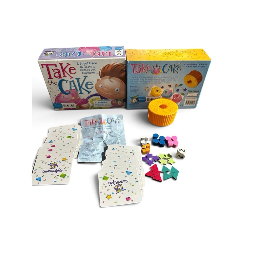 Take The Cake Game COMPLETE Gamewright 2010 Kids Children's